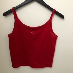 Vintage red tank